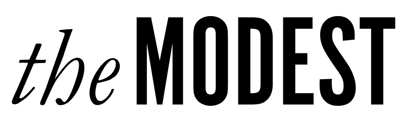 The Modest - Moda Modesta - Logo - Claro Transparente