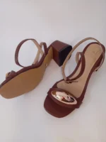 Sandália Meia Amêndoa