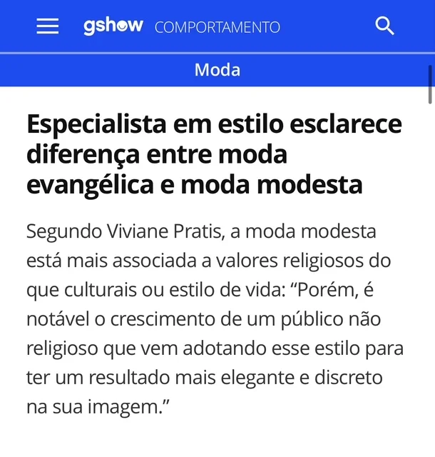 GShow - Reportagem - Viviane Pratis 2