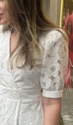 Vestido Betina Renda Off - Imagem 3