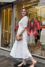 Vestido Betina Renda Off