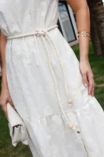 Vestido Vitória Off Bordado em Off - Imagem 3