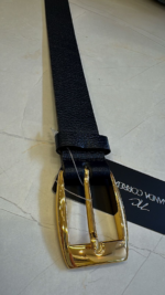 Cinto em Couro Eclipse Marinho - Imagem 2