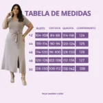 Vestido Malha Premium Detalhe Amarração e Fenda - Imagem 5