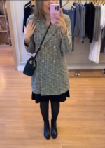 Casaco Tweed Mescla Preto 1651 - Imagem 2