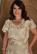 Conjunto de Renda Romântica em Tons Nudes - Imagem 3