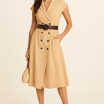 Vestido Paola Linho com Cinto