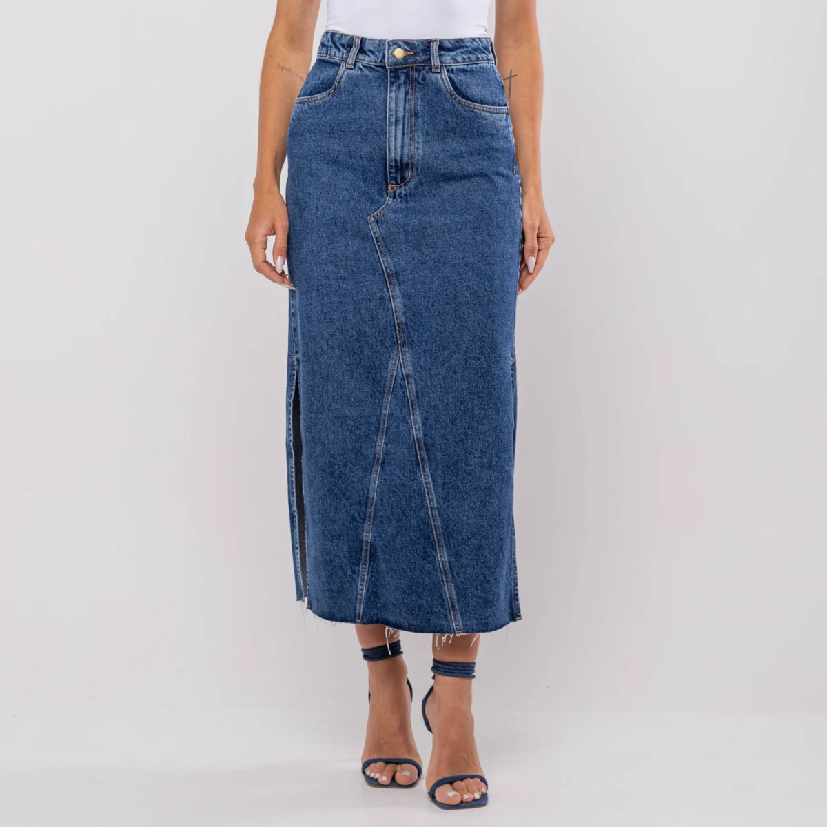 lurdes escura (3) Saia Lurdes Escura - Imagem 5