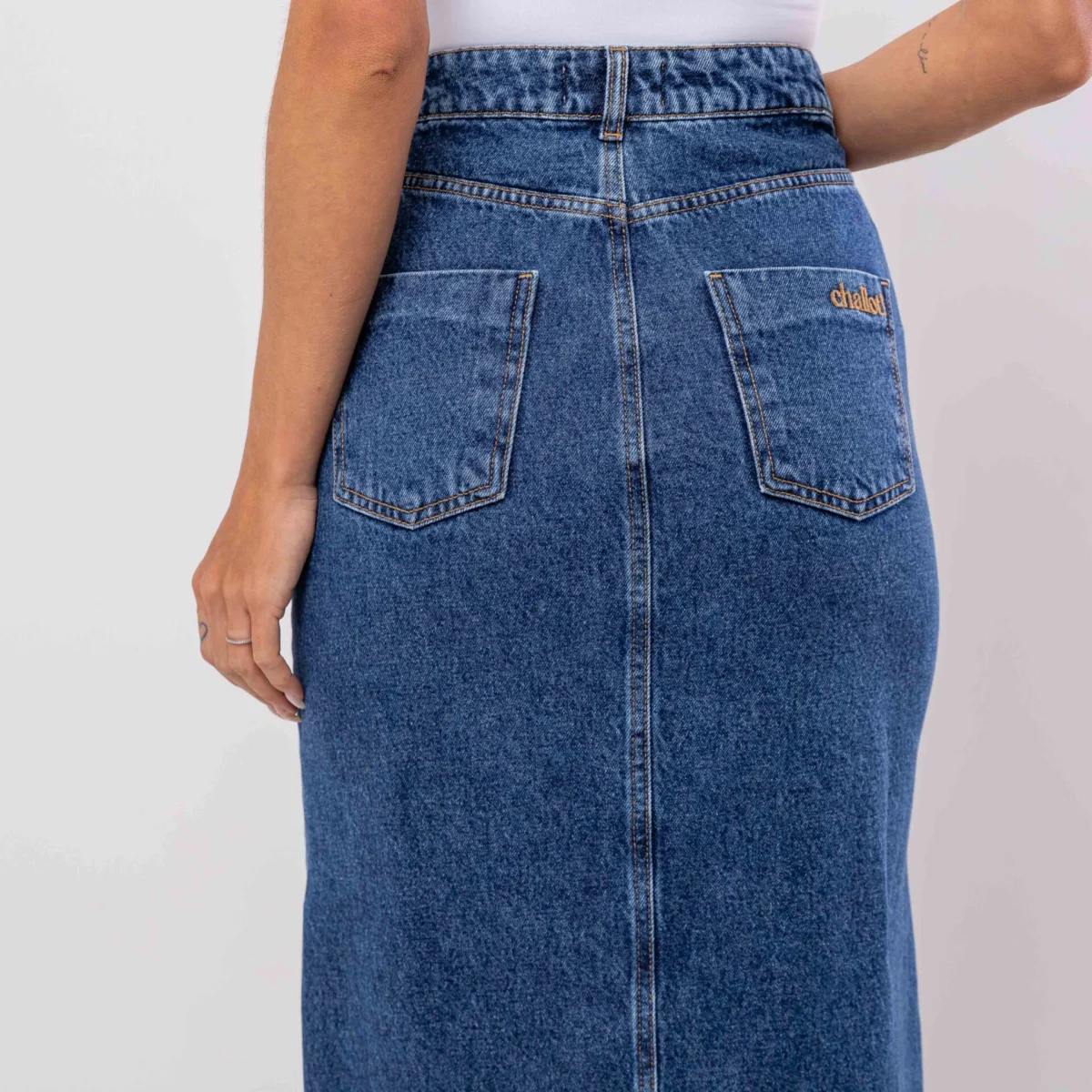 lurdes escura (4) Saia Lurdes Escura - Imagem 3