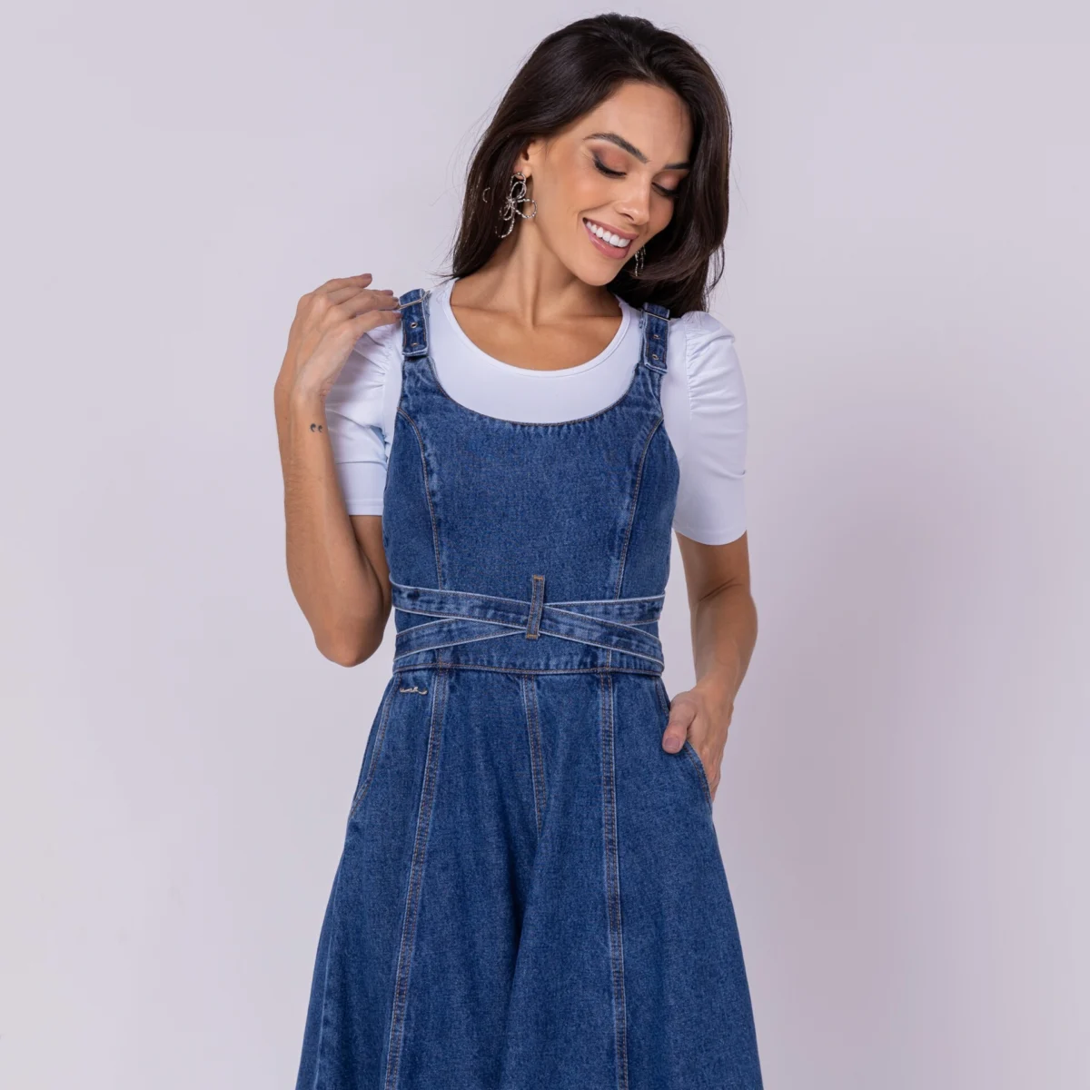 vestido nivea escuro (5) Vestido Nivea escuro - Imagem 3