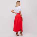 Saia Nádia Vermelha - Imagem 3