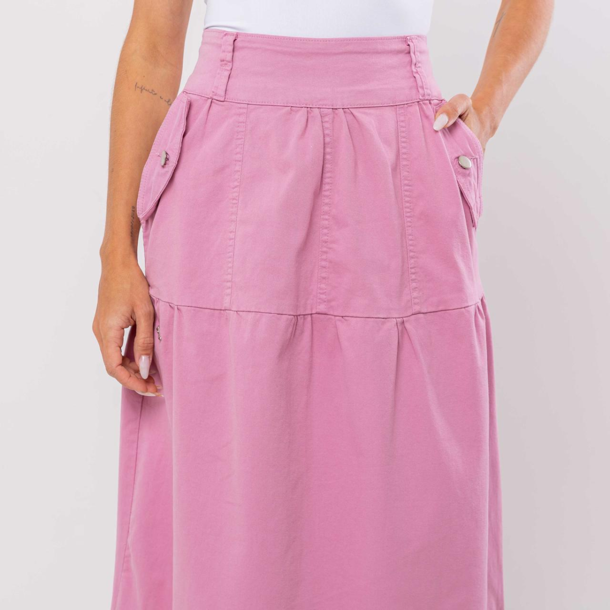 Saia Nádia Rosa Boneca - Imagem 4