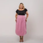 Saia Nádia Rosa Boneca - Imagem 3