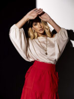 Saia Nádia Vermelha - Imagem 9