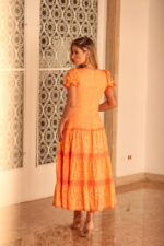 Vestido Midi em Laise e Guipir (03984) DOCE MARIA - Imagem 2