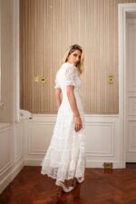 Vestido Midi em Renda e Guipir (03987) DOCE MARIA - Imagem 2