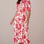 Vestido Midi Viscose Estampada Judite - Tata Martello