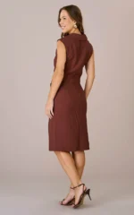 Conjunto Coletinho Alfaiataria e Saia Lápis Telma - Tata Martello - Imagem 2