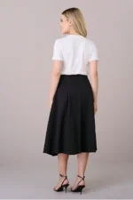 Saia Midi Godê na Alfaiataria Soho Joyce - Tatá Martello - Imagem 2