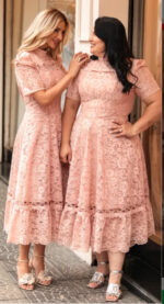 Vestido em renda Guipir Doce Maria 04052