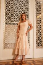 Vestido Midi em Laise e Guipir (03984) DOCE MARIA - Imagem 3