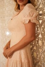 Vestido Midi em Laise e Guipir (03984) DOCE MARIA - Imagem 4