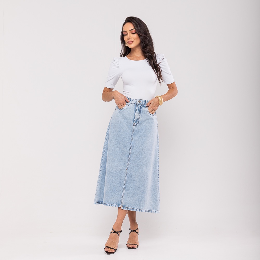 ava clara 1 (1) Saia Ava Plus Size - Imagem 4