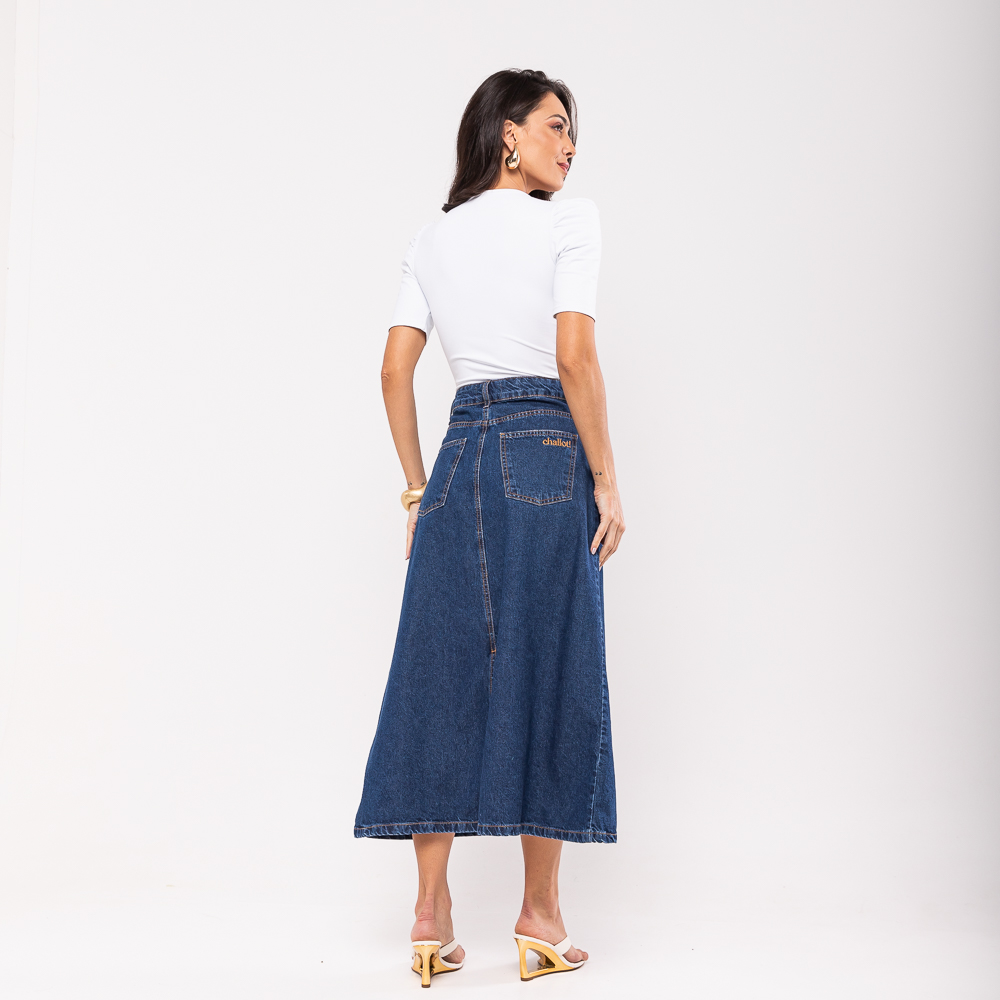 ava escura (1) Saia Ava Plus Size - Imagem 7