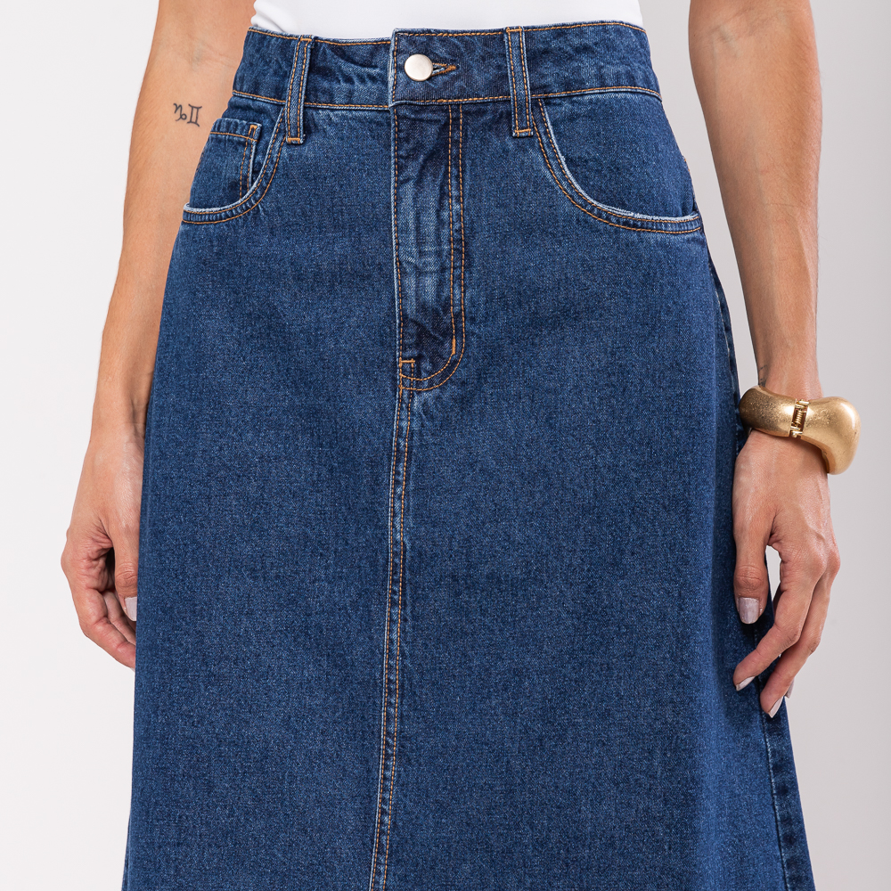 ava escura (11) Saia Ava Plus Size - Imagem 9