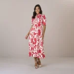 Vestido Midi Viscose Estampada Judite - Tata Martello - Imagem 2