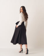 Saia Paris Linho Moda Modesta - Imagem 2