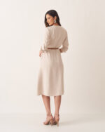 Vestido Chemise Magnólia Viscose Moda Modesta - Imagem 2