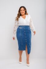 Saia Lúcia Plus Size