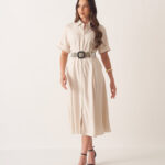 Chemise Camille no Linho Natural