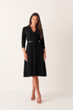 Vestido Chemise Magnólia Viscose Moda Modesta - Imagem 3