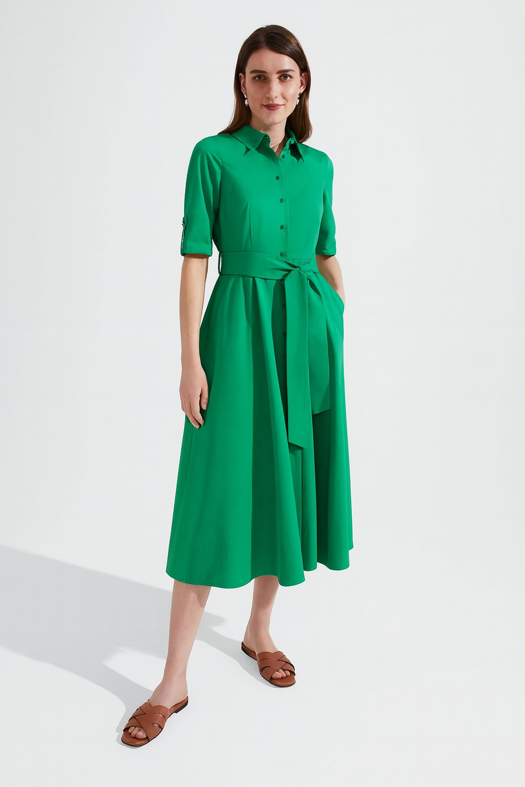 ChatGPT Image Oct 14, 2025, 12_18_28 PM Chemise Midi Algodão Antonella - Moda Modesta - Imagem 1