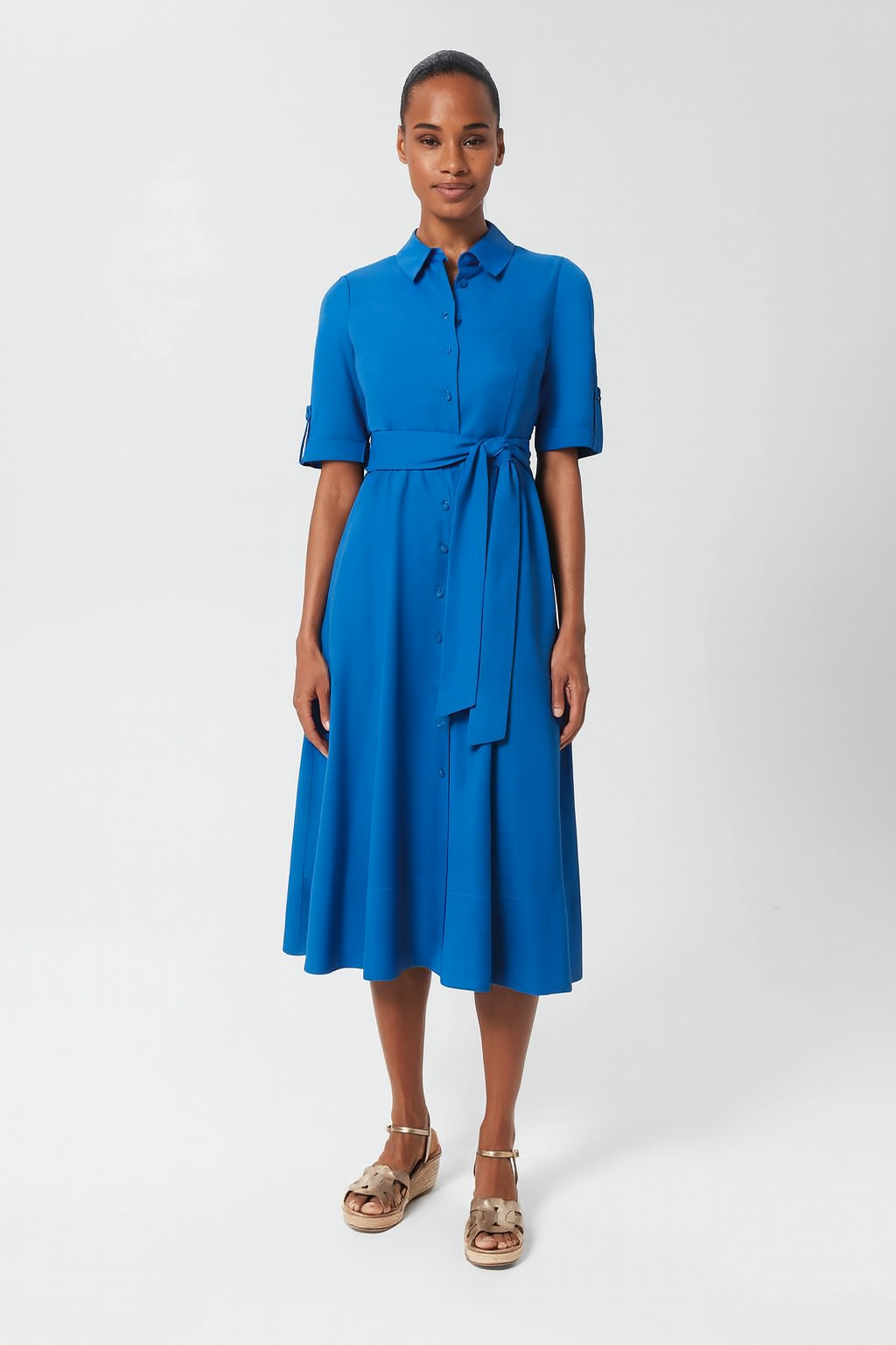 ChatGPT Image Oct 14, 2025, 12_21_20 PM Chemise Midi Algodão Antonella - Moda Modesta - Imagem 3