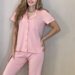 Conjunto Manga  Curta - Malha Lisa