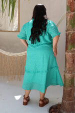 Vestido Evasê com Babadinhos - Imagem 5