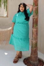 Vestido Evasê com Babadinhos - Imagem 2