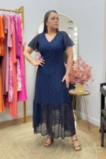 Vestido Azul Marinho em Tule Diana - Querem Vestidos - Imagem 8