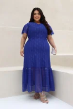 Vestido Azul Royal em Tule Diana - Querem Vestidos - Imagem 8