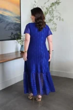 Vestido Azul Royal em Tule Diana - Querem Vestidos - Imagem 7