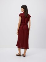 Vestido Chemise Andrea Linho Puro - Moda Modesta - Imagem 3