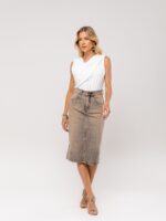 Saia Beatriz Black Plus Size - Imagem 8