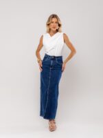 Saia Ariana Slim Com Lycra