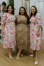 Vestido Lorena Floral em Crepe Georgette - Querem Vestidos - Imagem 11