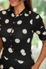 Vestido Ingrid em Poás Preto - Boutique K - Imagem 7