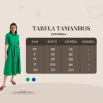Chemise Midi Algodão Antonella - Moda Modesta - Imagem 4