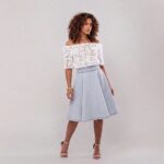 Saia Jeans Ester Plus Size Clássica - Imagem 10